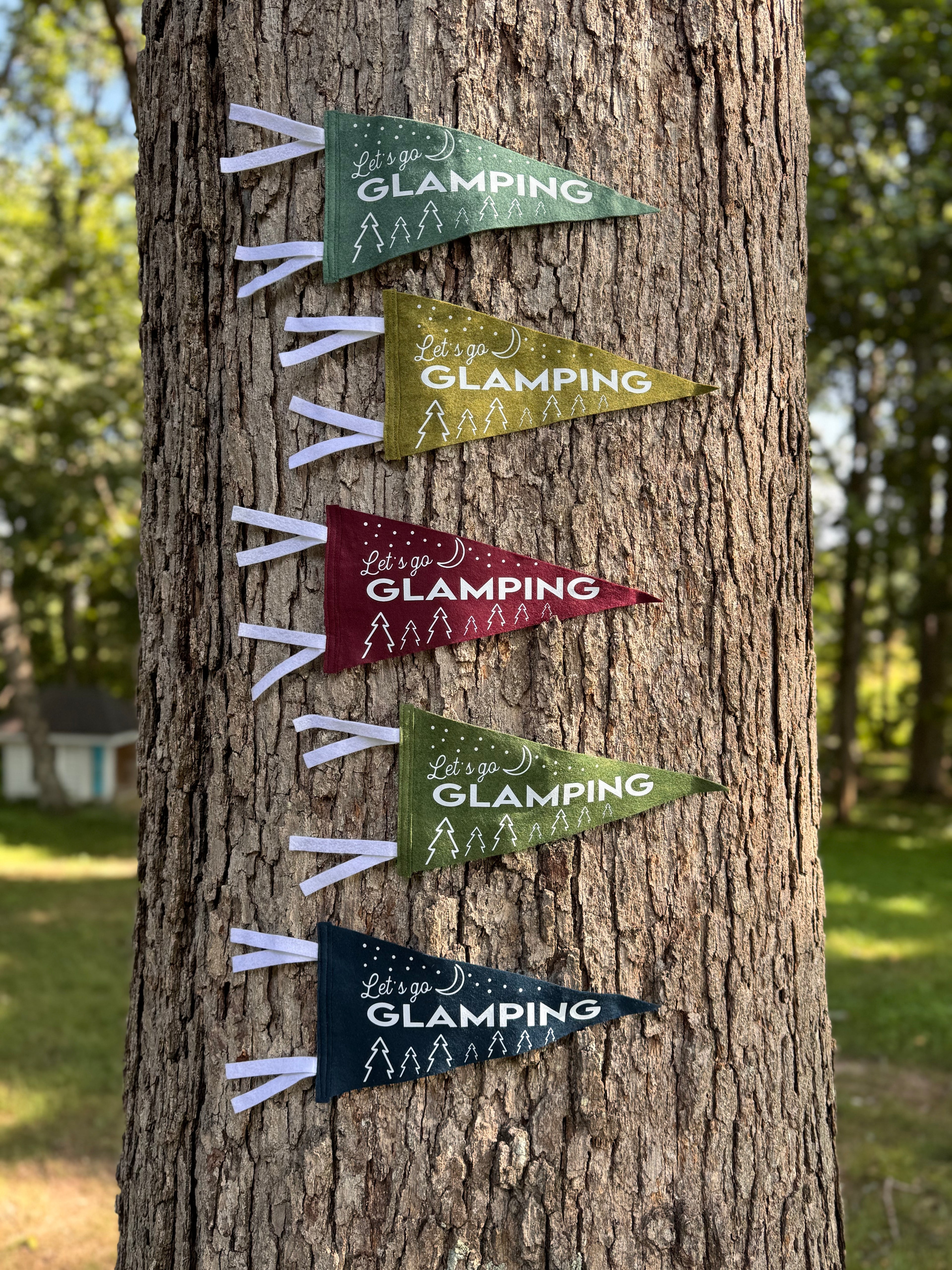 Glamping Pennant Flags