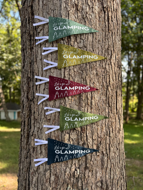 Glamping Pennant Flags